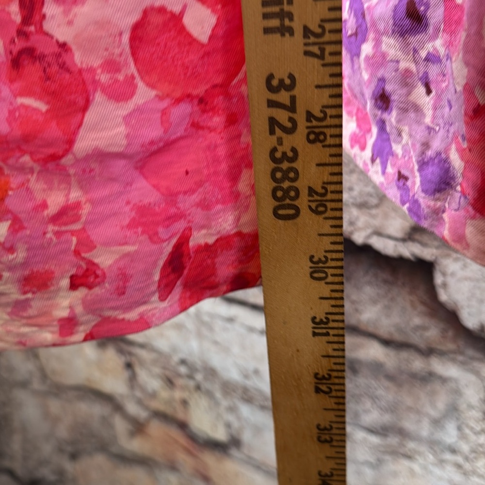 H&M nwt size 16 Floral Pink and Purple Wide-Leg Pants. A233 - Picture 8 of 8